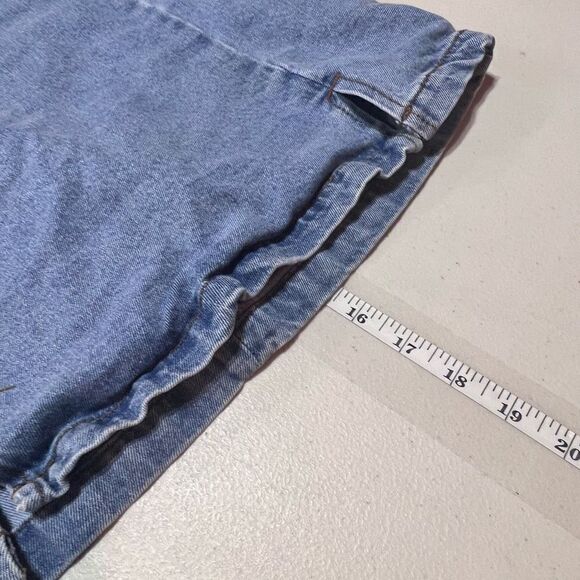 J. Galt Women's Cotton Blend Stretch Denim Mini Skirt Light Blue Size Small - Picture 4 of 6